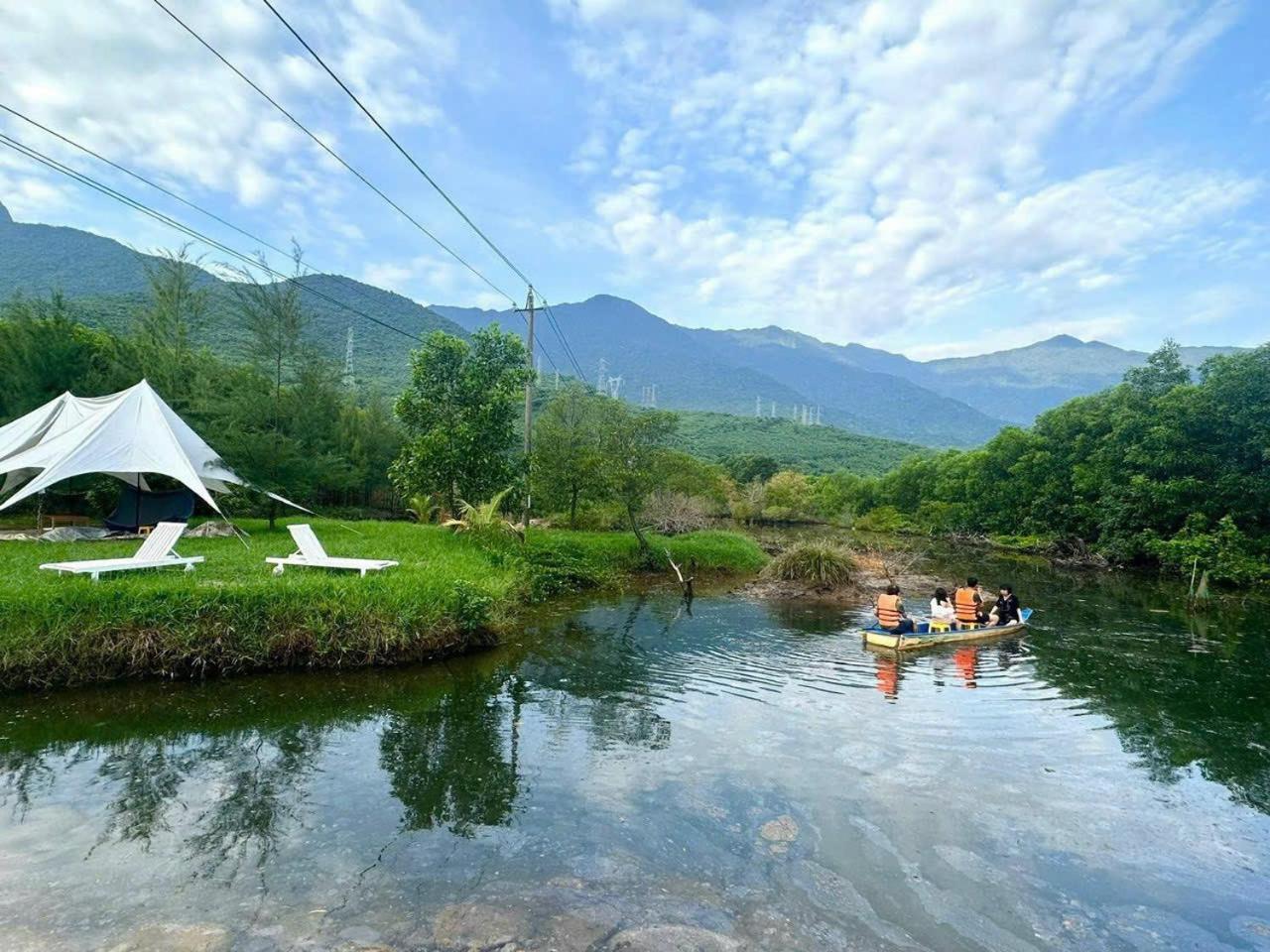 Homie Hava Homestay Lang Co Exteriör bild